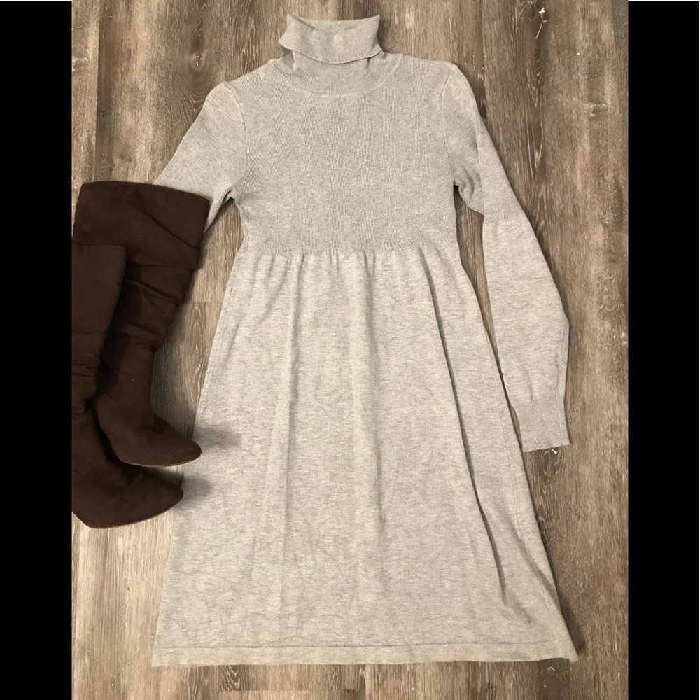 Grey Sweater Dress